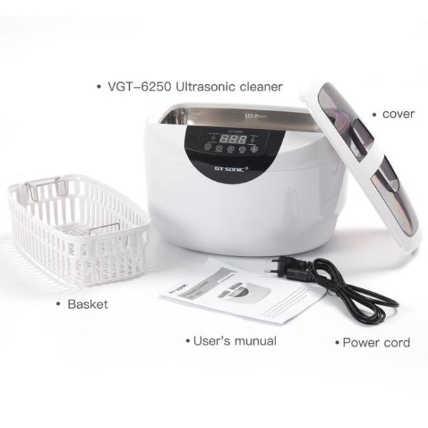 Quality Stainless Steel Ultrasonic Glasses Cleaner Easy Cleaning AC220 - 240V 50Hz for sale