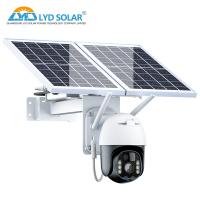 Quality 4G CCTV Outdoor Camera Solar Panel CMOS 20m Image Sensor Surveillance for sale