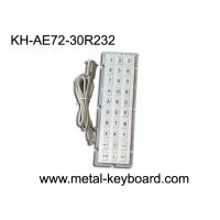 China R232 Port Industrial Metal Keyboard , ip65 keyboard For Industrial Control Platform factory