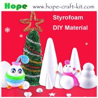 China EPS Styrofoam Foam  Half Ball Cone Star Heart for Kids Hobbies DIY Material OEM ODM Various Shapes Size STEM INNOVATION for sale