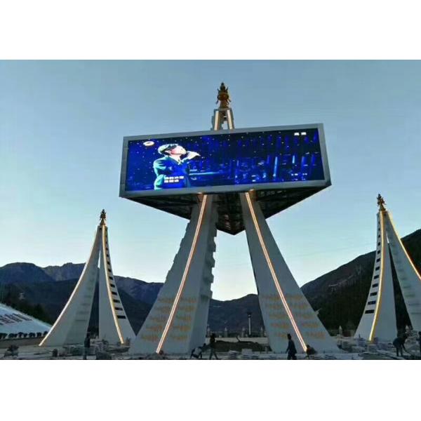 Quality P10 Outdoor LED Video Wall , IP65 LED Screen For Outdoor Advertising for sale