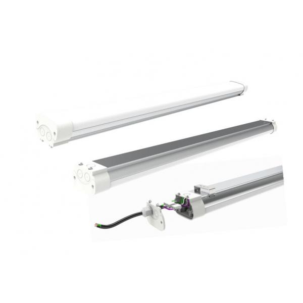 Quality 0 - 10V Dimmable Flicker Free Linear LED Tri Proof Lights CCT And Watt for sale