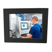 China Professional Panel Mount Lcd Monitor / Rugged Computer Monitor 50000 Hours MTBF factory