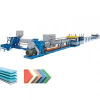 China ISO PVC Foam Board Extrusion Line 1220mm Product Width 3 - 20mm Thickness factory