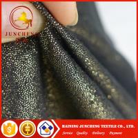 China printed knitting suede fabric cheap Sales promotion for garments and home textiles factory
