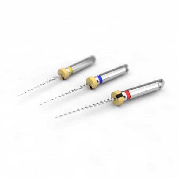 Quality Endo 300rpm 19mm Heat Treated Niti Files For Root Canal Treatmant for sale