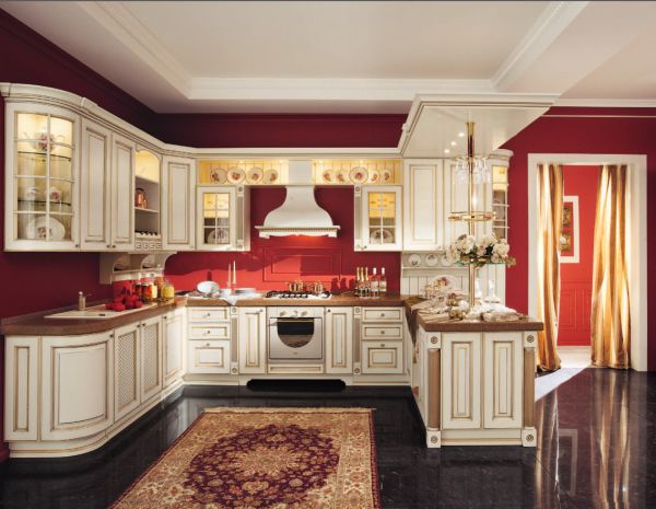 China White Golden kitchen door panel,Raised kitchen ...