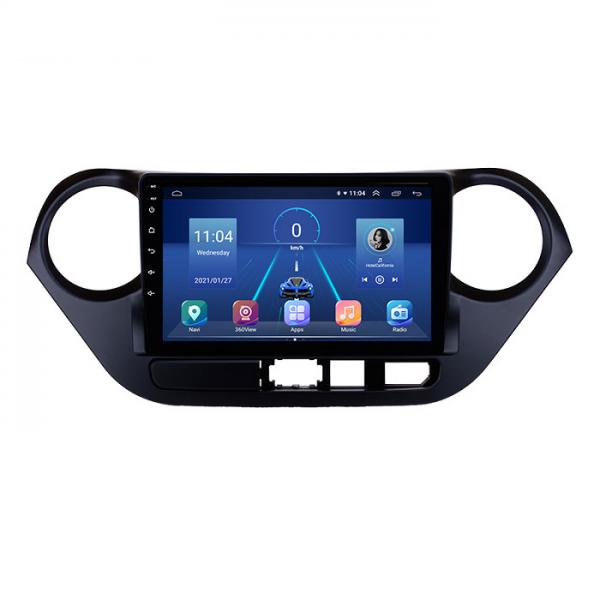 Quality Android 10 8 Core Car Radio GPS WIFI For Hyundai Grand I10 LHD 2013-2016 Carplay 360 Camera System for sale