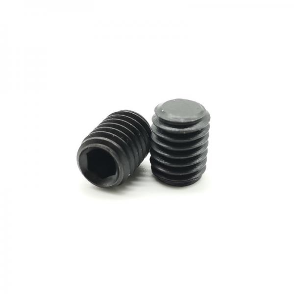 Quality Black Oxide DIN 913 45H High Strength Hex Socket Set Screws With Flat Tip for sale