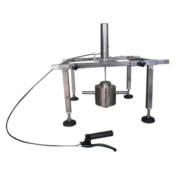 Quality 100mm Drop Test Device With Hardness 40I - 50I RHD Galvanized Steel Hammer for sale