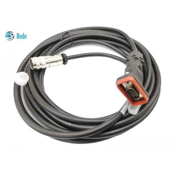 Quality RET Control Jumper AISG Cables DB15 Male To AISG 8 Pin Female 6 Meter for sale