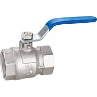 Quality 1 Inch 2 Inch Brass Ball Valve Wear Resistant With Iron Handle for sale