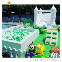 China Indoor Soft Play Equipment Inflatable Bounce House Ball Pit With Soft Play factory