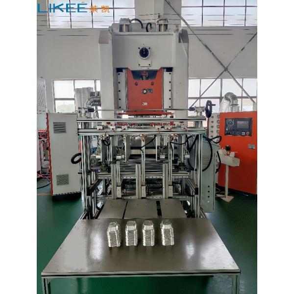 Quality 80Ton Fully Automatic Aluminium Food Container Making Machine Foil Making Machine for sale