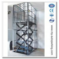 China Cheap and High Quality Hydraulic Car Lifts for Home Garages/China Residential Scissor Car Elevator/elevadores para autos factory