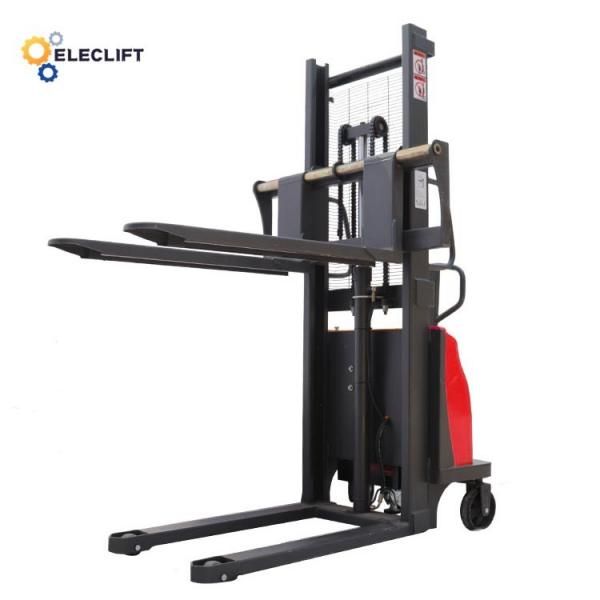 Quality Semi Electric 24V Pallet Stacker With 3000mm Lifting Height for sale