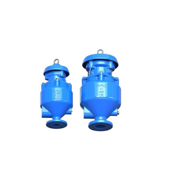 Quality Ductile Iron Air Pressure Release Valve , Full Flow Area Sewage Air Valve for sale