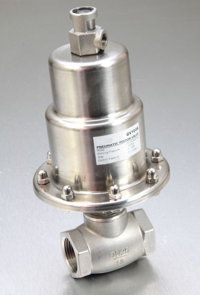 colour angle body valve , pv900 2 / 2 way pneumatic angle valve