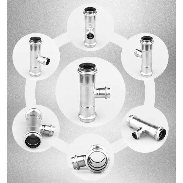 Quality DIN JIS Stainless Sanitary Plumbing Fittings OEM Acceptable for sale
