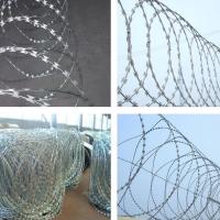 China Bto-22 Spiral Razor Barbed Wire For Maritime Affairs factory