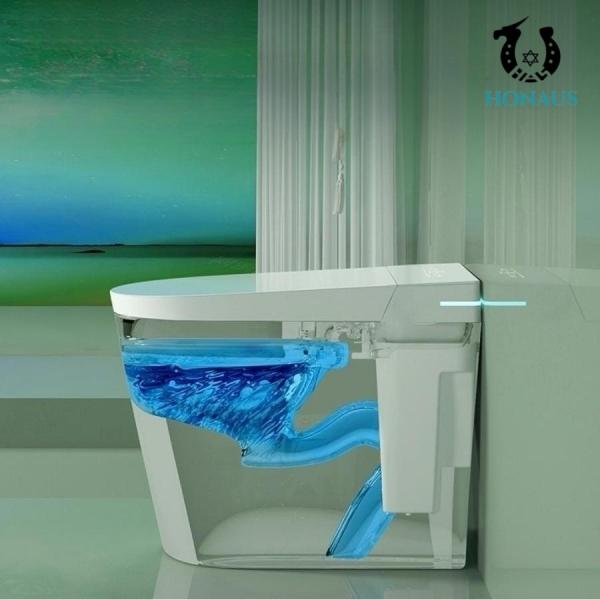 Quality Auto Sensor Smart Intelligent Toilet Multifunctional Electric Water Closet for sale