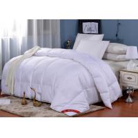 China Baffle Boxes 25% White Feather Duck Down Duvet for sale