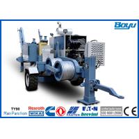 Quality 60kN 6 Ton 220kv Overhead Transmission Line Stringing Equipment with Cummins for sale