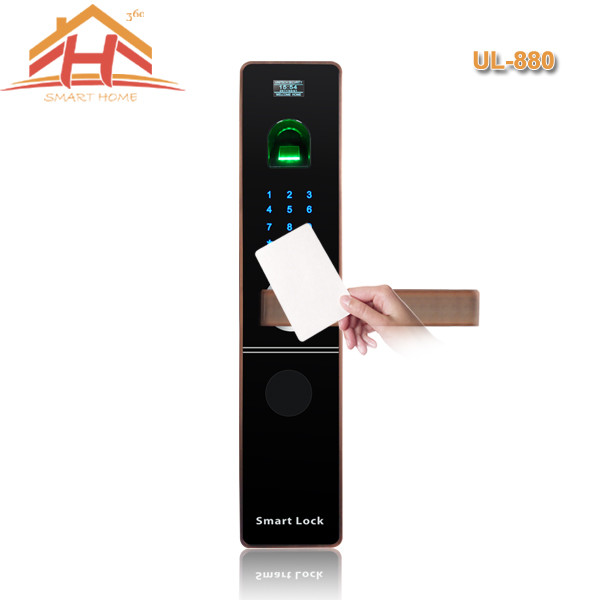 Quality Contactless RFID Card Door Lock with Long Power Lifetime for sale