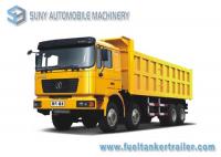 China 380hp / 420hp Heavy Duty Dump Truck Right Hand Drive Shacman F2000 8x4 50 T factory