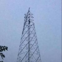 China GR50 Self Supporting Tv Antenna Towers Galvanized Steel Triangle Mobile for sale