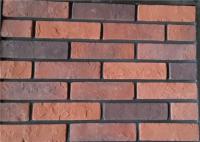 China Steam - Crued Faux Brick Veneer Exterior Thickness 10-15mm With Cement / Pigment factory
