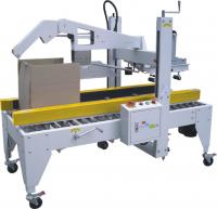 China High Effective Carton Packing Machine , Carton Sealing Equipment Easy Size Changeovers factory