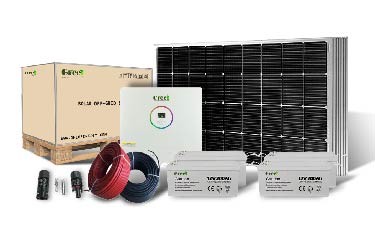 Quality 5KW 100KW PV Off Grid System Solar Energy Storage Battery System for sale
