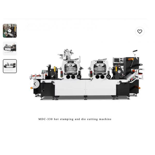Quality 13KW Blank Label Die Cutting Machine Automatic Used In Industries for sale
