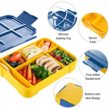 Quality Sushi Harmless Silicone Food Box , Practical Silicone Sandwich Container for sale