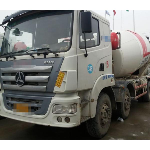 Quality 2016 Sany Concrete Mixer Truck Used 12 Cubic 4 Axle SYM5311GJB for sale