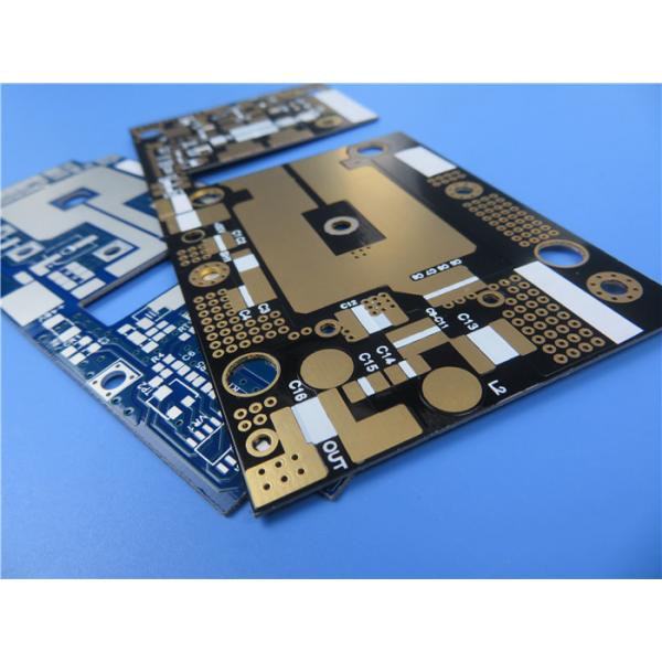 Quality RF-60TC PTFE Based 60mil Coating RF Circuit Board Hasl Surface Finish for sale