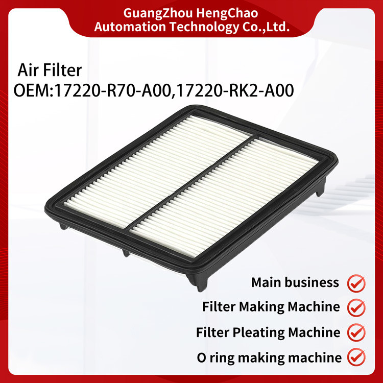 China High Performance Replaceable Air Filter With OEM 17220-R70-A00 17220-RK2-A00 Compatibility factory