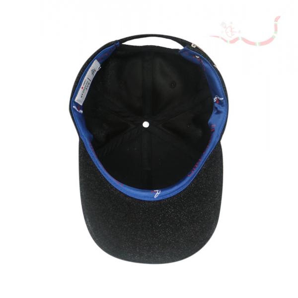Quality Lightweight Unisex Embroidered Baseball Caps With 100% Acrylic Glitter Powder for sale