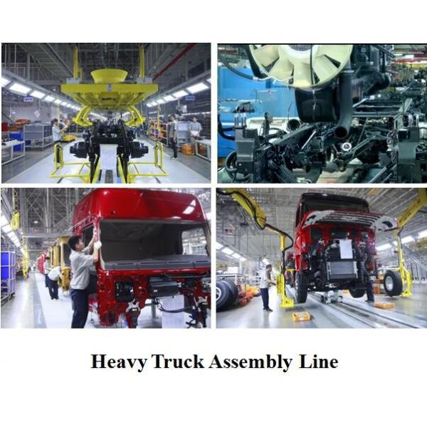 Quality Truck Assembly Line 7950×2200×2435 Overall Dimensions Motor Assembly Plant Investment for sale
