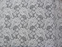 China Eco Friendly Cotton Nylon Flower Lace Fabric White For Blouse OEM ODM factory