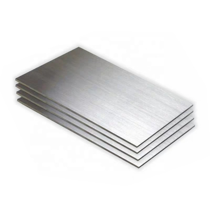China Cold Rolled Brushed Stainless Steel Plate SS 304 316l Brushed Stainless Plate factory