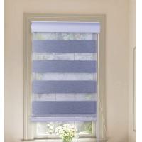 Quality Day Night Intelligent Window Blinds Double Layer Zebra Style With Smart Control for sale
