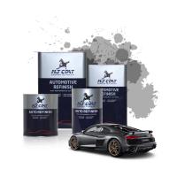 China 2K Surfacer Automotive Top Coat Paint Metallic Grey Single Stage Black Cherry factory