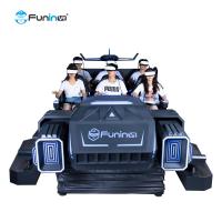 China 4-6 seats 9d vr cinema Racing Motor Seat Vibration 9D VR Simulator factory