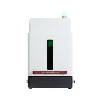 Quality Laser Men full enclosed mini smart fiber laser marking machine 20w 30w 50w / for sale