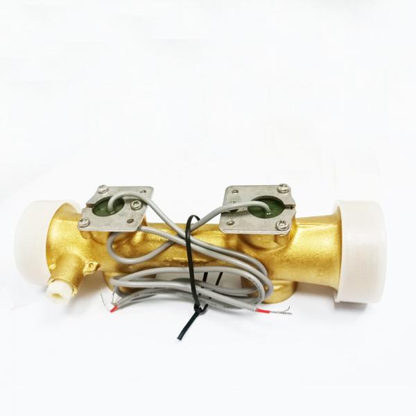 Quality Dia 20mm Brass Pipe Flow Sensor Ultrasonic High Temperature Resistance for sale