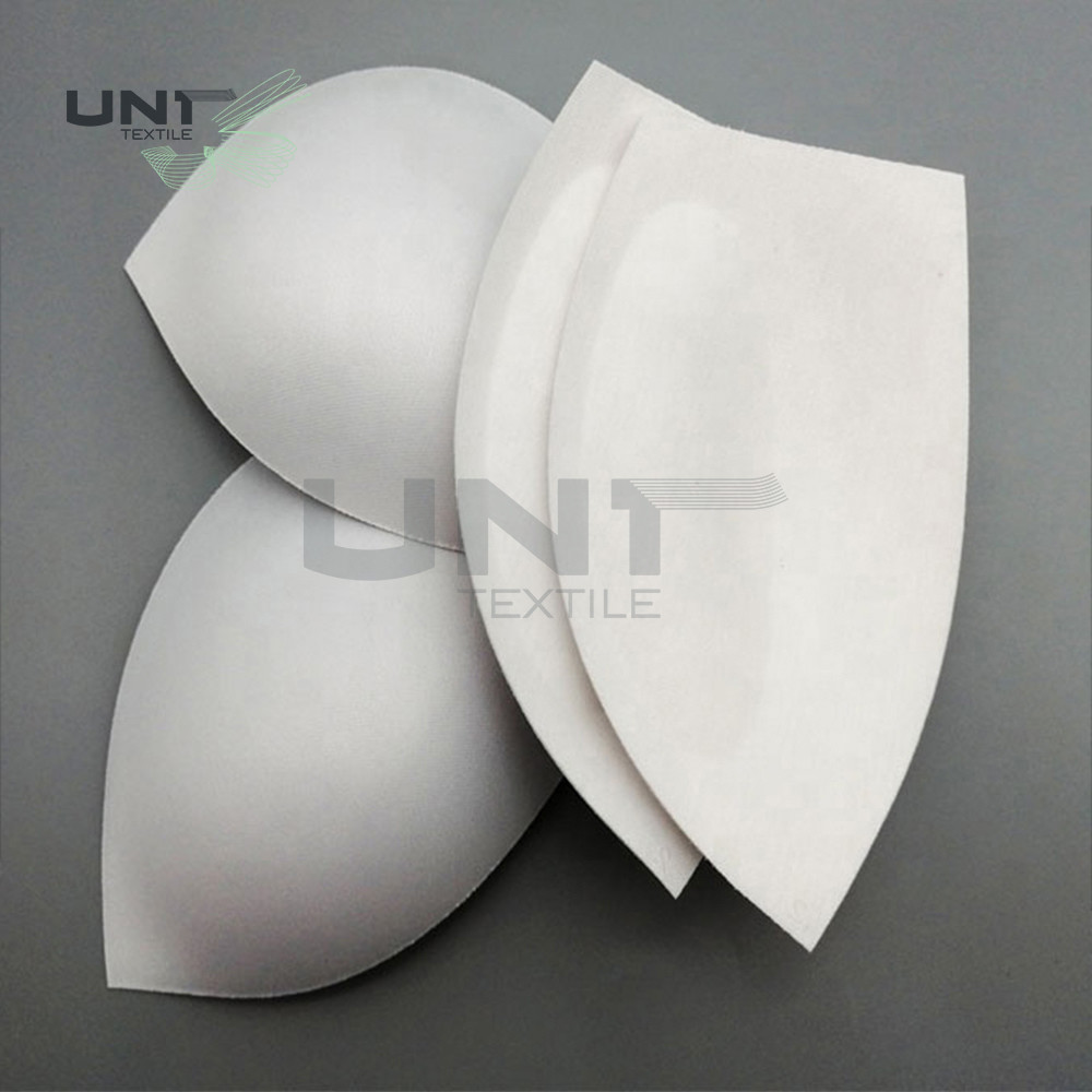 China Polyester / Foam Garments Accessories Fashion Push Up Bra Cups Mould For Women'S Underwear factory