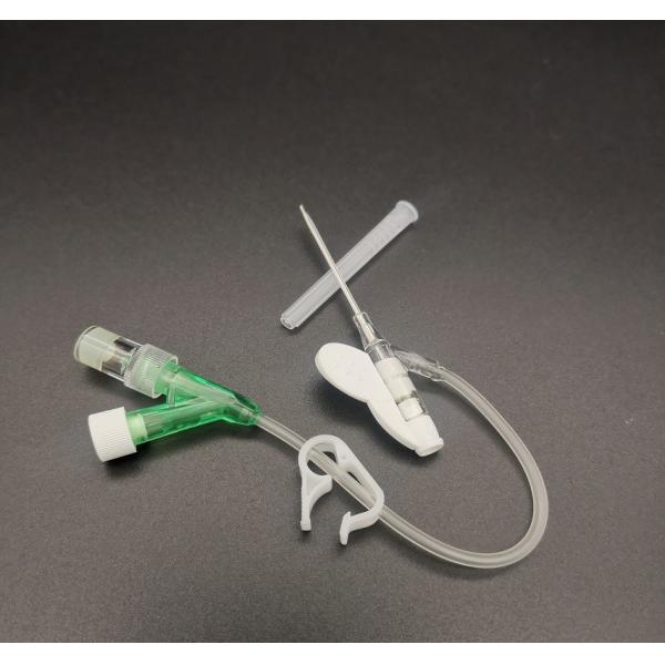 Quality Green 18G Disposable Iv Cannula Y Type Catheter Surgical Infusion Blood Transfusion for sale