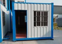 China 10ft Color Custom Made Curtain Tiny Shipping Container House factory